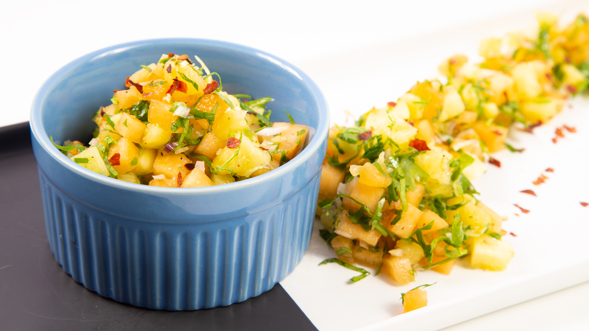PineapplePapaya Salsa Recipe